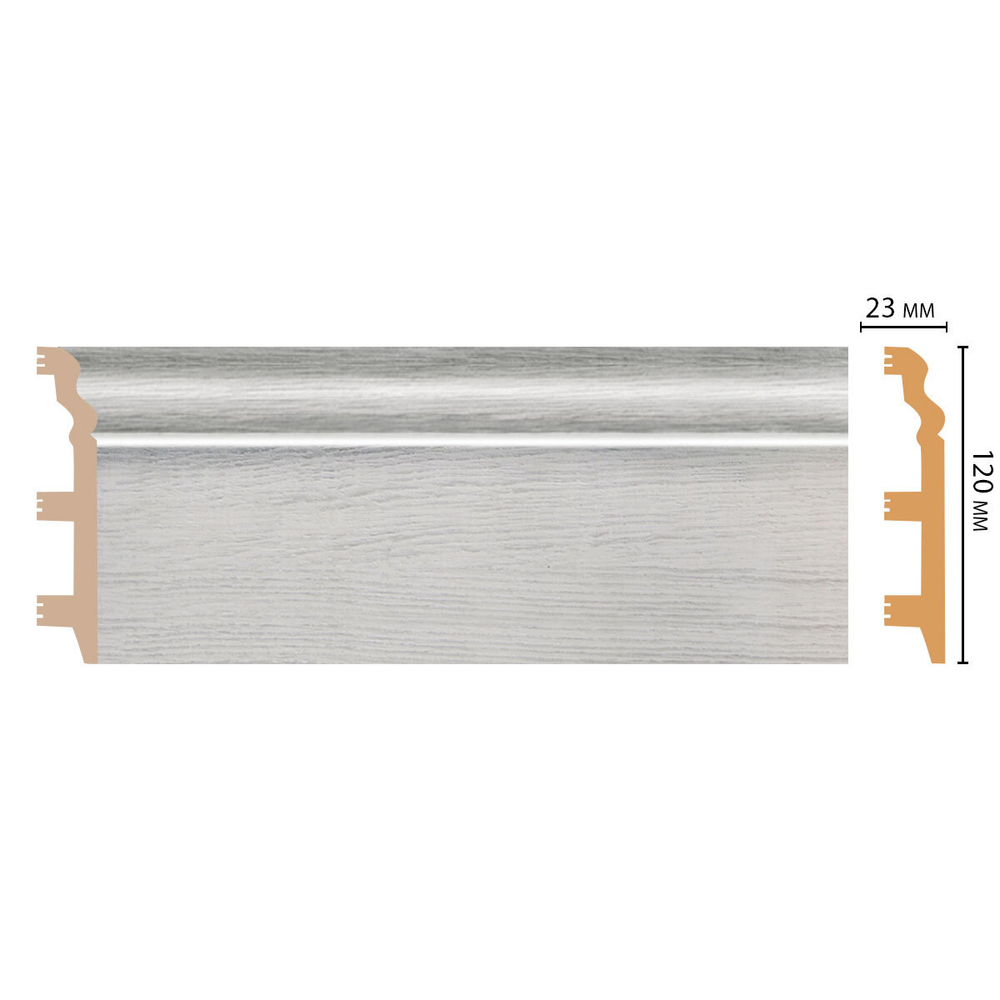 Плинтус Decomaster D233 D233-84