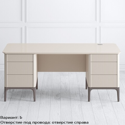 Стол письменный с тумбами Pr083AT