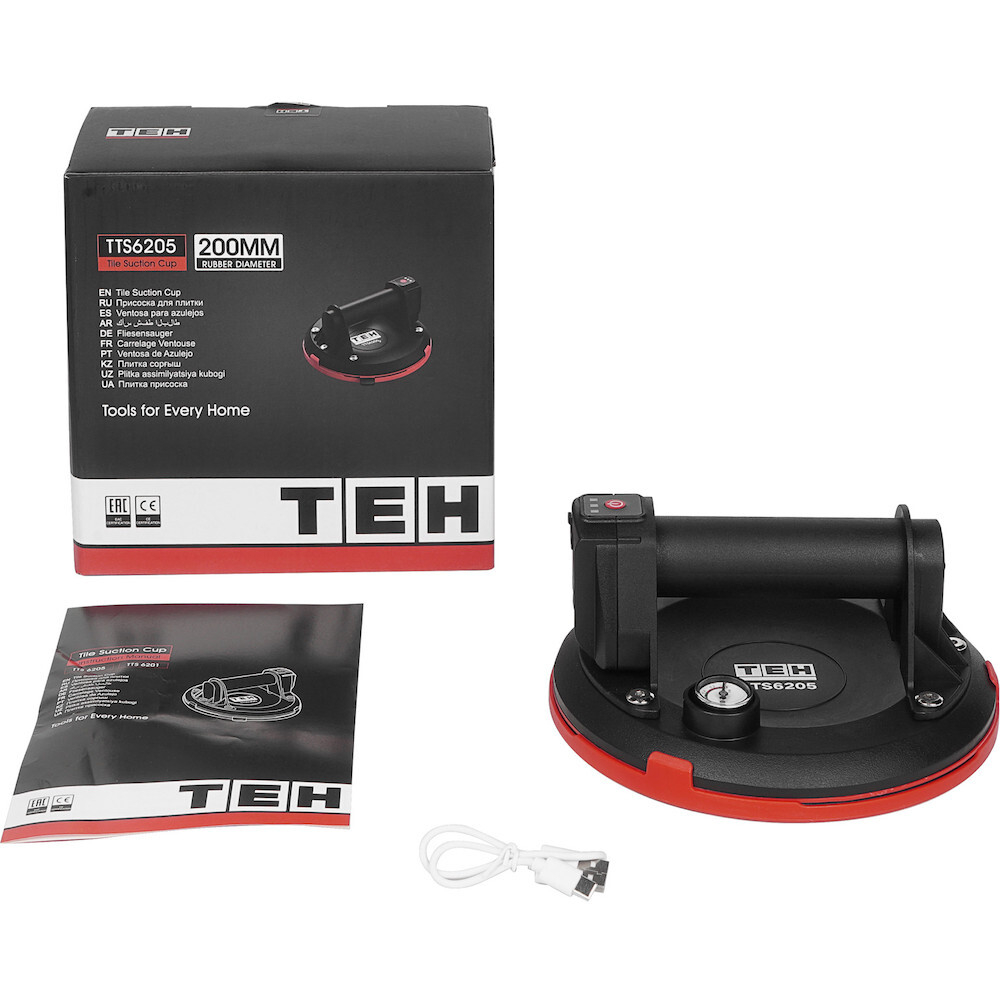 Присоска аккумуляторная TEH для плитки TTS6205