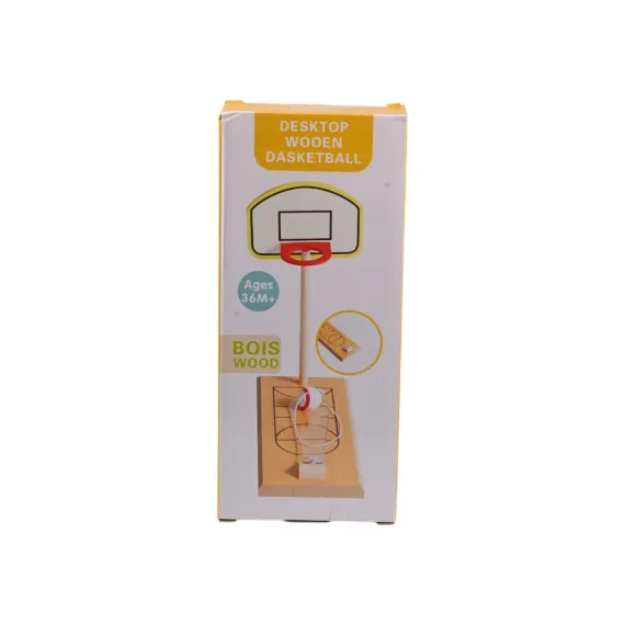 Mini Wooden Basketball Desktop Game