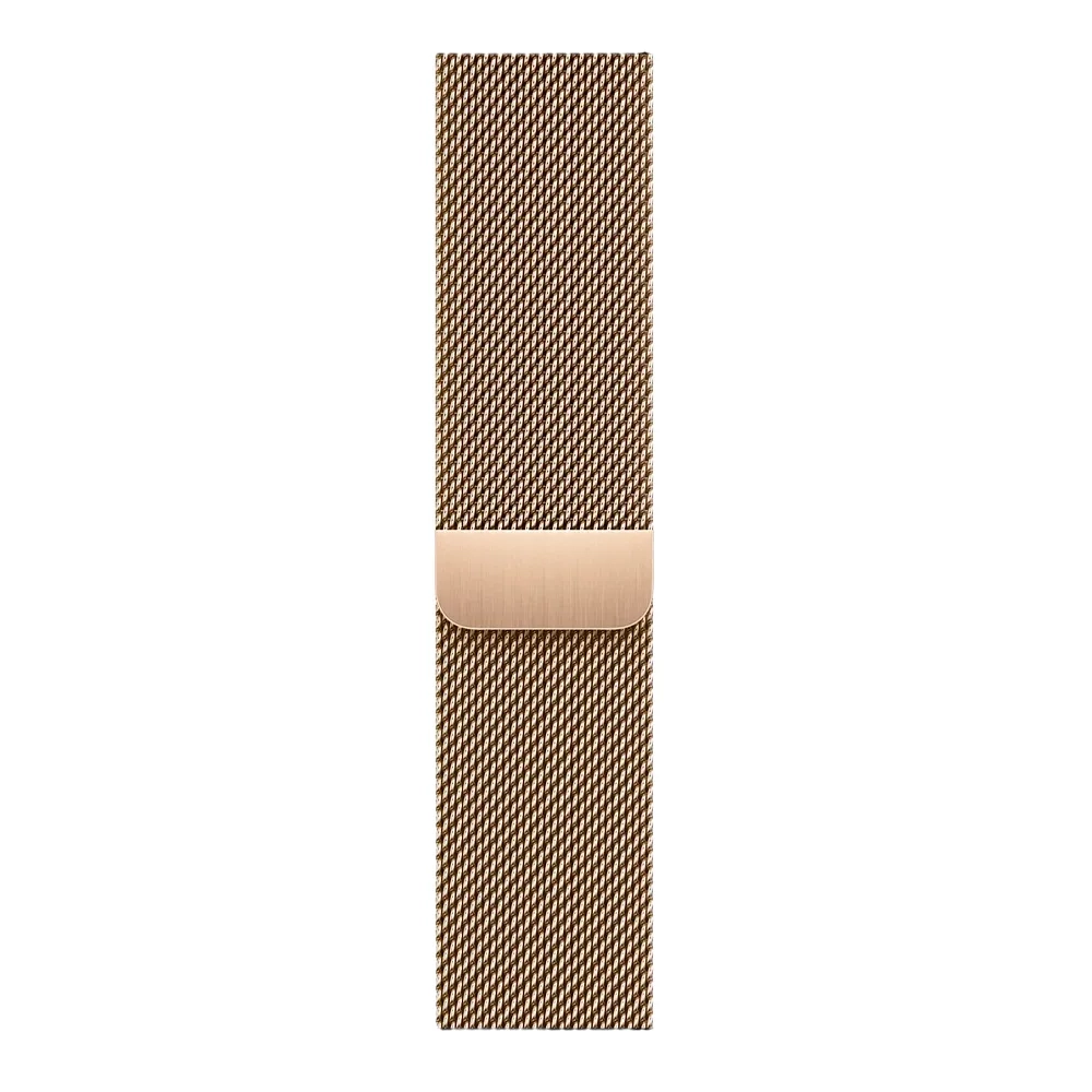 Умные часы Apple Watch Series 8 GPS + Cellular, 41mm, Gold Stainless Steel Case with Gold Milanese Loop (Золотой)