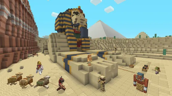 Minecraft (Nintendo Switch, Полностью на русском языке, Б/У, без коробки)