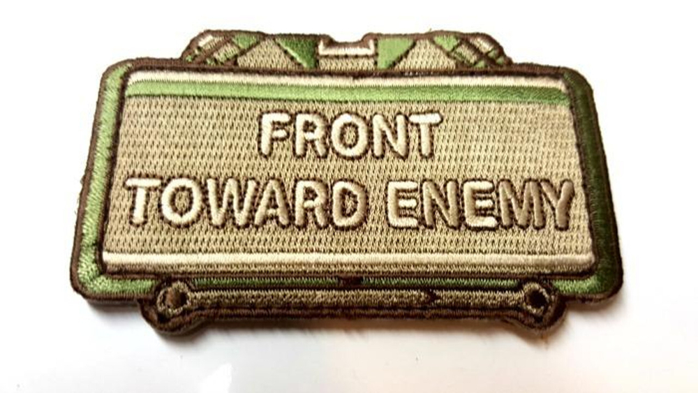 Шеврон Front Toward Enemy (Мультика)