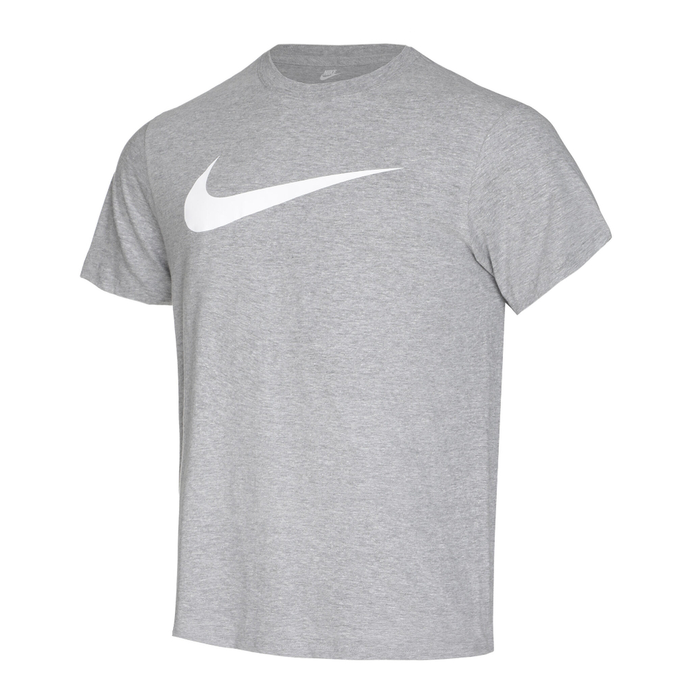 Мужское теннисное поло Nike Icon Swoosh T-Shirt Men - Lightgrey, White