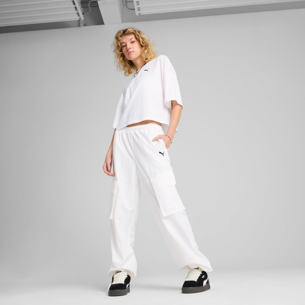 Футболка женская PUMA WARDROBE ESS Oversized Short Tee