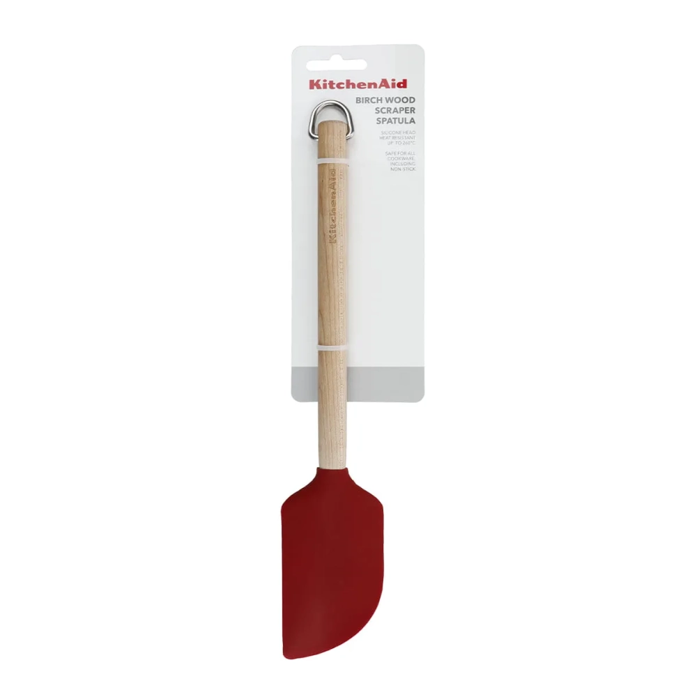 KitchenAid Лопатка Coreline 30 см силиконовая березовая красная EAN 5057982080068