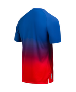 Футболка разминочная JOGEL NATIONAL PerFormDRY Pre-Match Tee, сине-красный