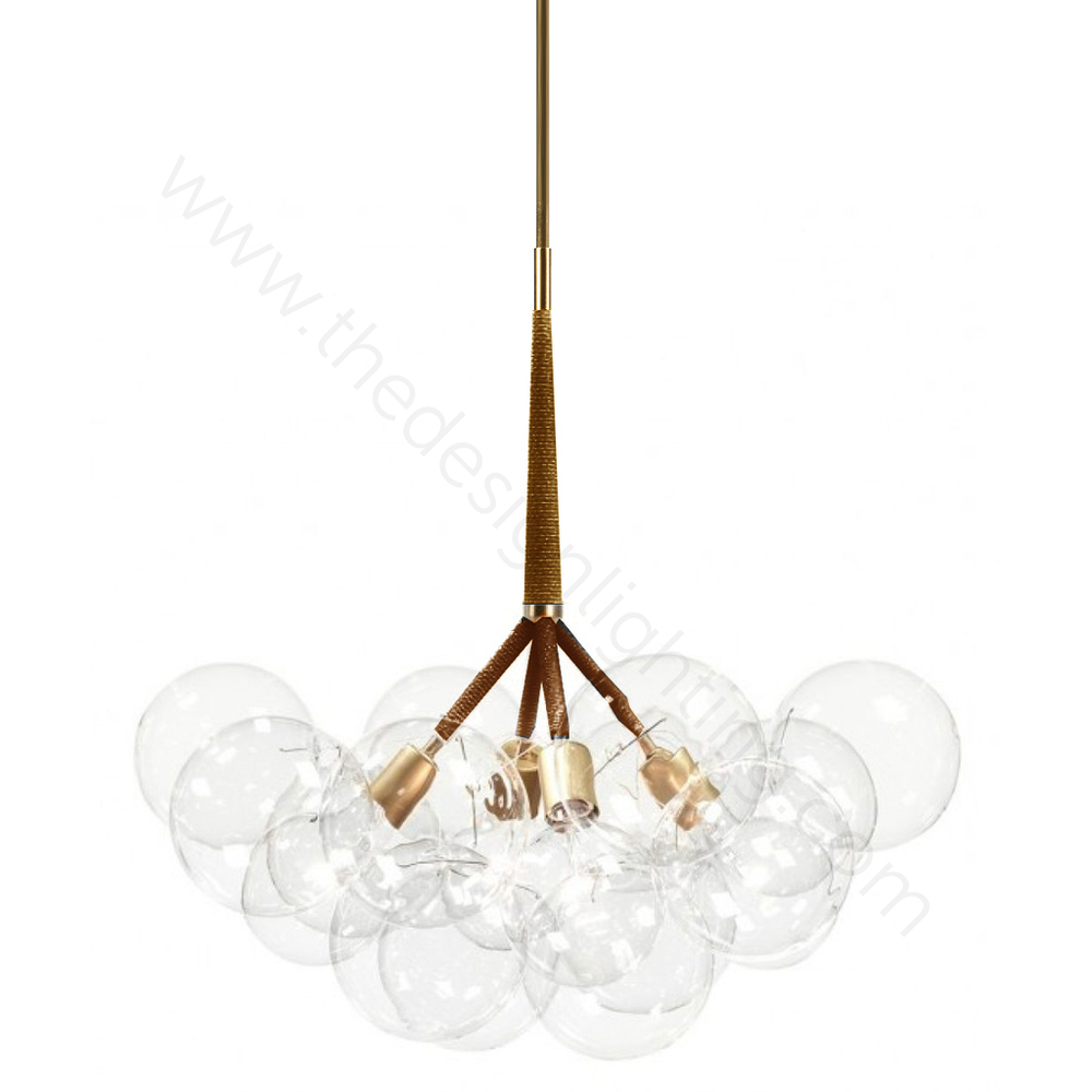 Pendant design lamp  Bubble X-Large by Pelle (Brown)
