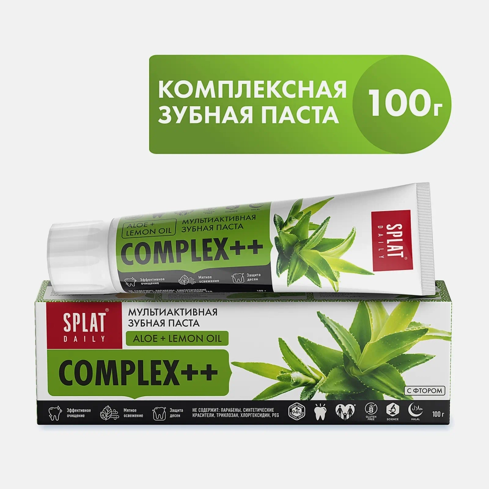 Зубная паста Splat Daily Complex++ 100г