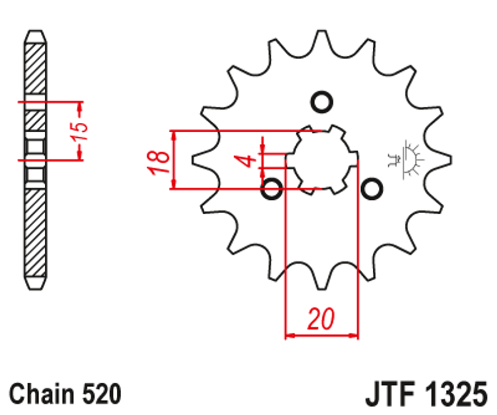 Звезда JTF1325.12