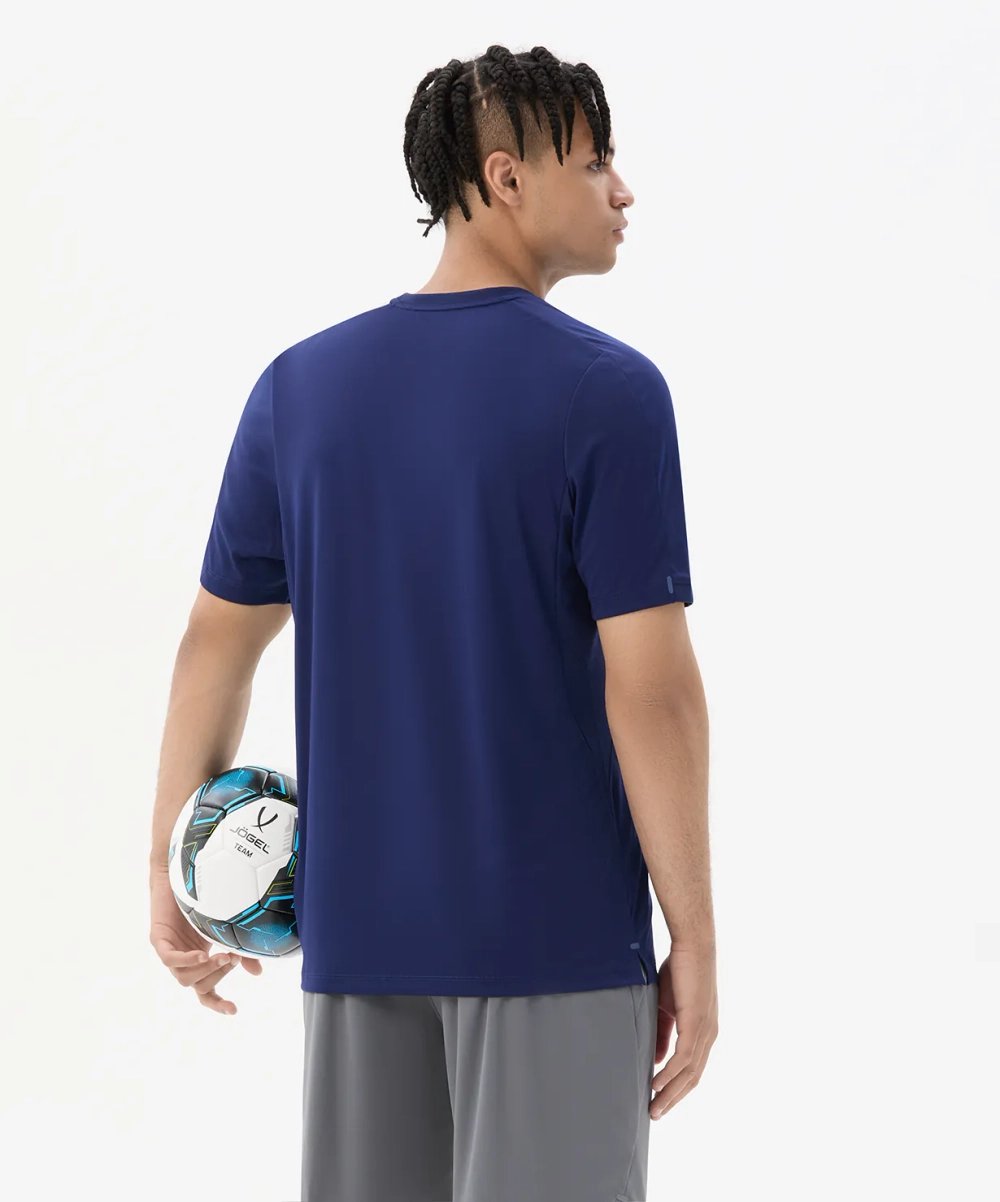 Футболка тренировочная JÖGEL PREMIER PerFormDRY Training Poly Tee, темно-синий