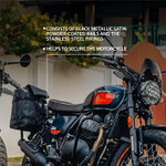 Комплект крепежа для боковых кофров Royal Enfield, черного цвета, арт. 1990524