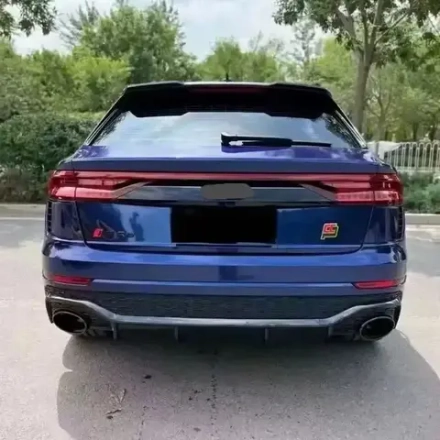 Задний бампер с диффузором RSQ8 для AUDI Q8 4M 2019 - 2023 Ауди обвес