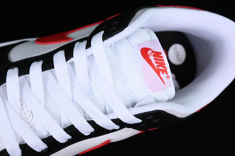 Nike Dunk Low Retro Red Swoosh Panda
