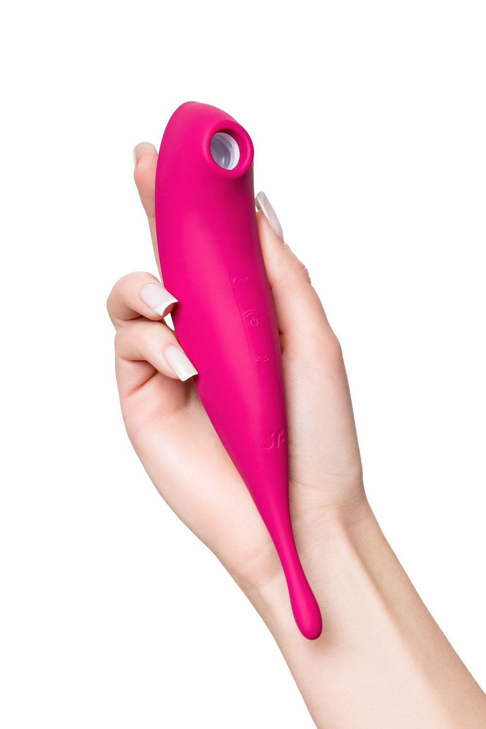 Вакуум-волновой бесконтактный стимулятор клитора Satisfyer Twirling Pro, красный