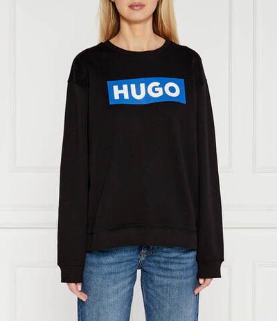 Худи crew Hugo Blue - черный(50522425)