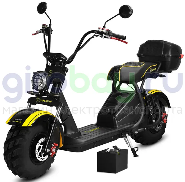 Электроскутер SIBERTON PRO LIGHT 2000W (60V/21Ah) фото №1