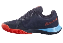 Детские кроссовки для падела Babolat Jet Premura 2 Junior - black/tomato red