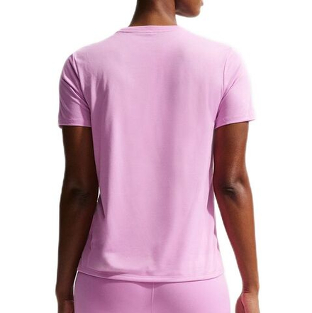 Женская футболка Nike Dri-Fit Graphic — light magenta/white