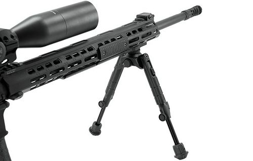 Сошки Leapers UTG 360° для установки на оружие на шину M-Lok высота от 18 до 23 см (TL-BPM01)
