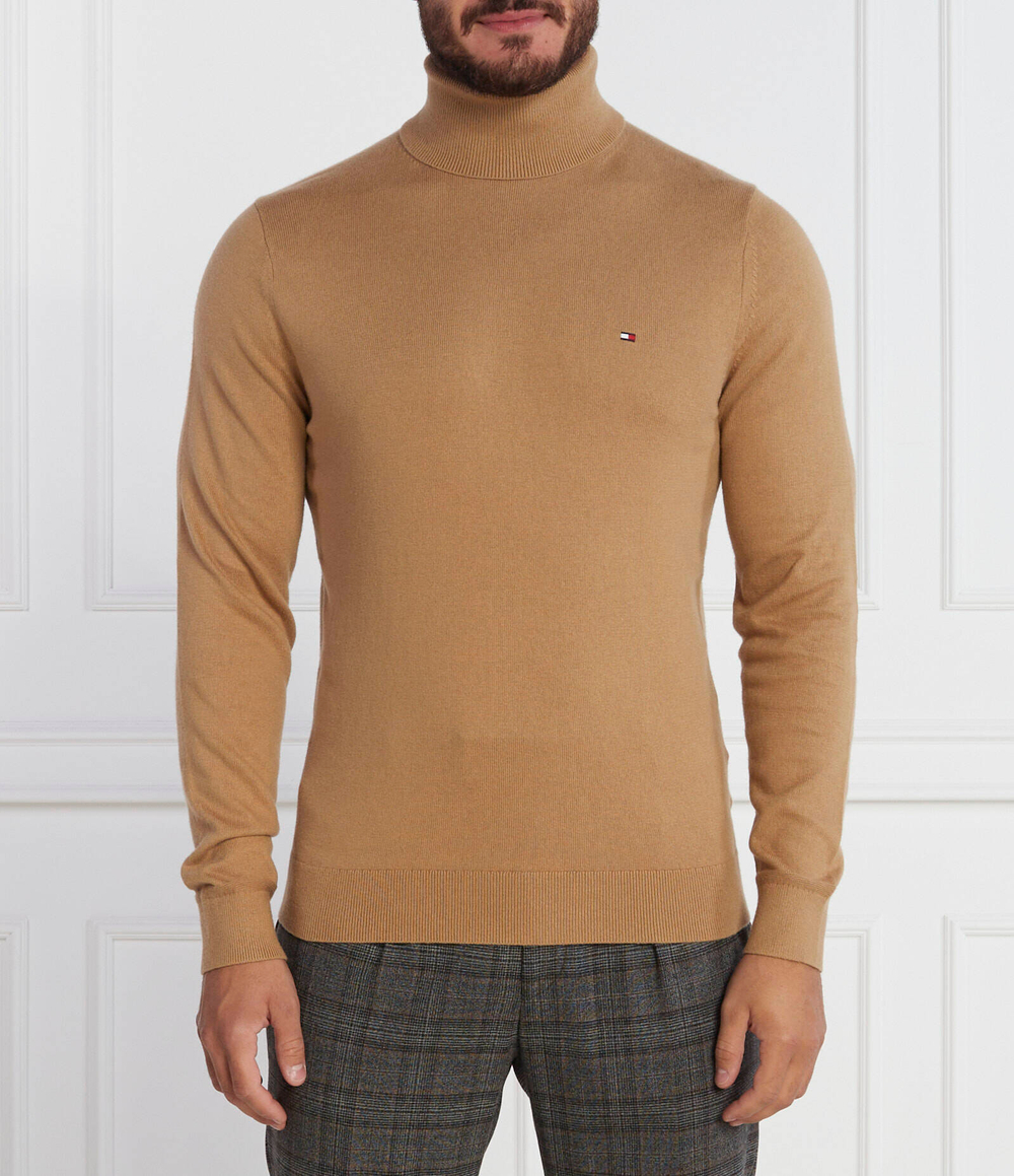 Гольф Tommy Hilfiger - светло-коричневый(MW0MW28048)