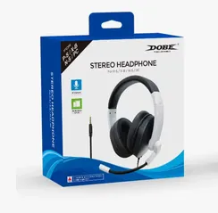 Проводная стерео гарнитура Dobe Stereo Headphone, белый