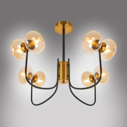 Потолочная люстра на штанге MyFar Scott MR1751-8P