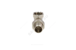 Соединитель латунь никель американка Ду 20 (3/4") угловой ВР/НР VALFEX VF.098.N.034