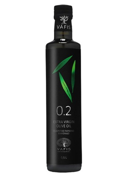 Оливковое масло нерафинированное VAFIS 0.2 Extra Virgin от NIKITAKIS в стекл. бут. 500 мл, Греция