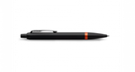 Шариковая ручка Parker IM Vibrant Rings Flame Orange, стержень: Mblue, в подарочной упаковке.
