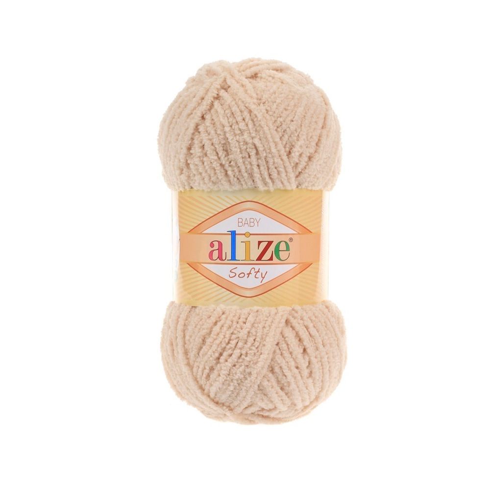 ALIZE "SOFTY" 100% Микрополиэстер, 50 гр., 115 м, Медовый
