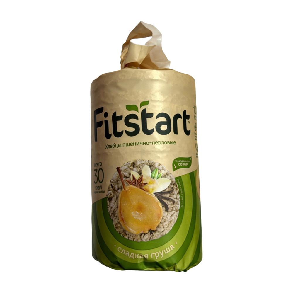 Хлебцы FITSTART пшенично-перловые Сладкая груша 100г