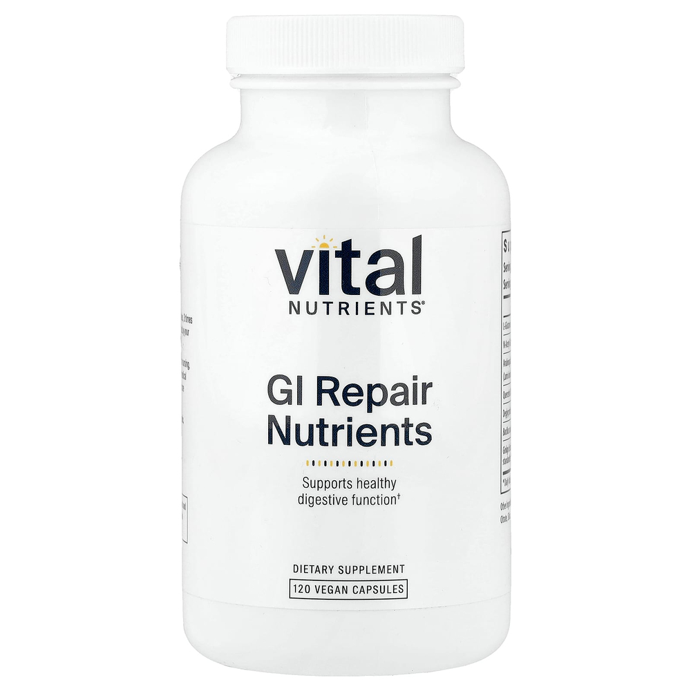Vital Nutrients, GI Repair Nutrients, 120 капсул