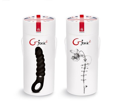 Анатомический витой вибратор Gvibe Gjack 2 (черный) (Цвет: черный)