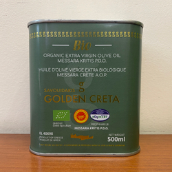 Оливковое масло EXTRA VIRGIN OLIVE OIL BIO PDO MESSARA "GOLDEN CRETA 500мл, ж/б, Греция