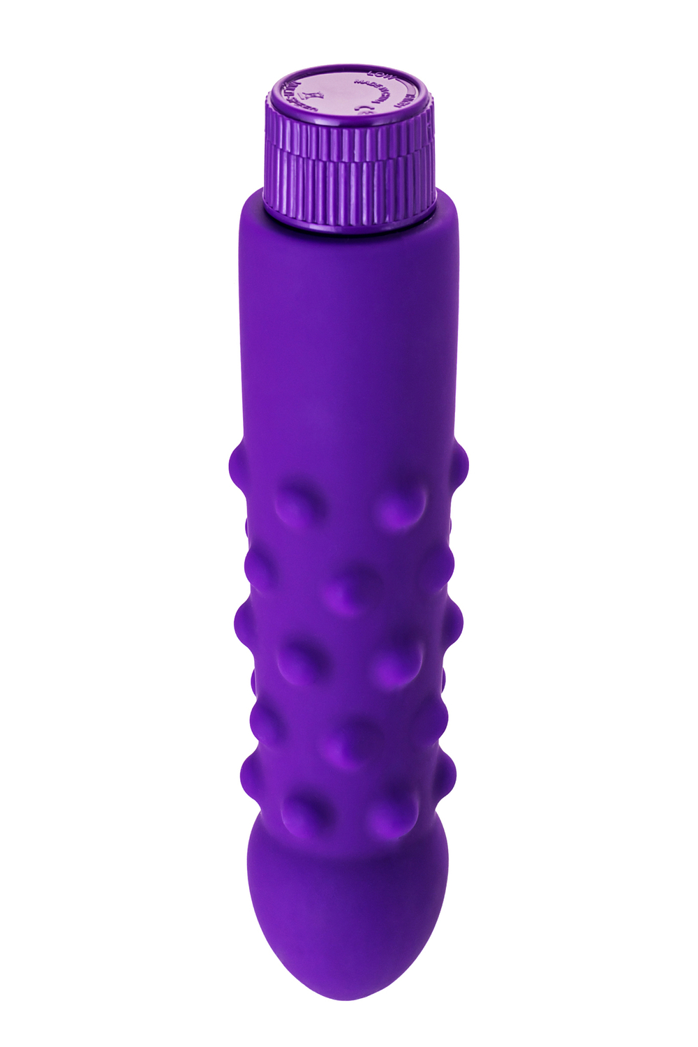 Нереалистичный вибратор A-Toys by TOYFA Dowk, силикон, фиолетовый, 17 см