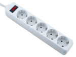 Фильтр сетевой Defender ES, 3,0 м White (5 розеток)