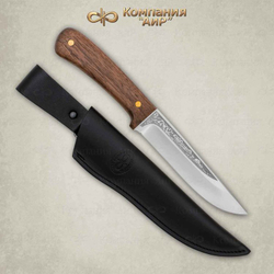 Нож АиР Лиса ЦМ 95х18 орех