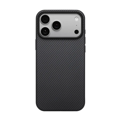 Чехол PITAKA Aramid UltraGuard Case для Apple iPhone 17 Pro MagSafe, Black/Gray