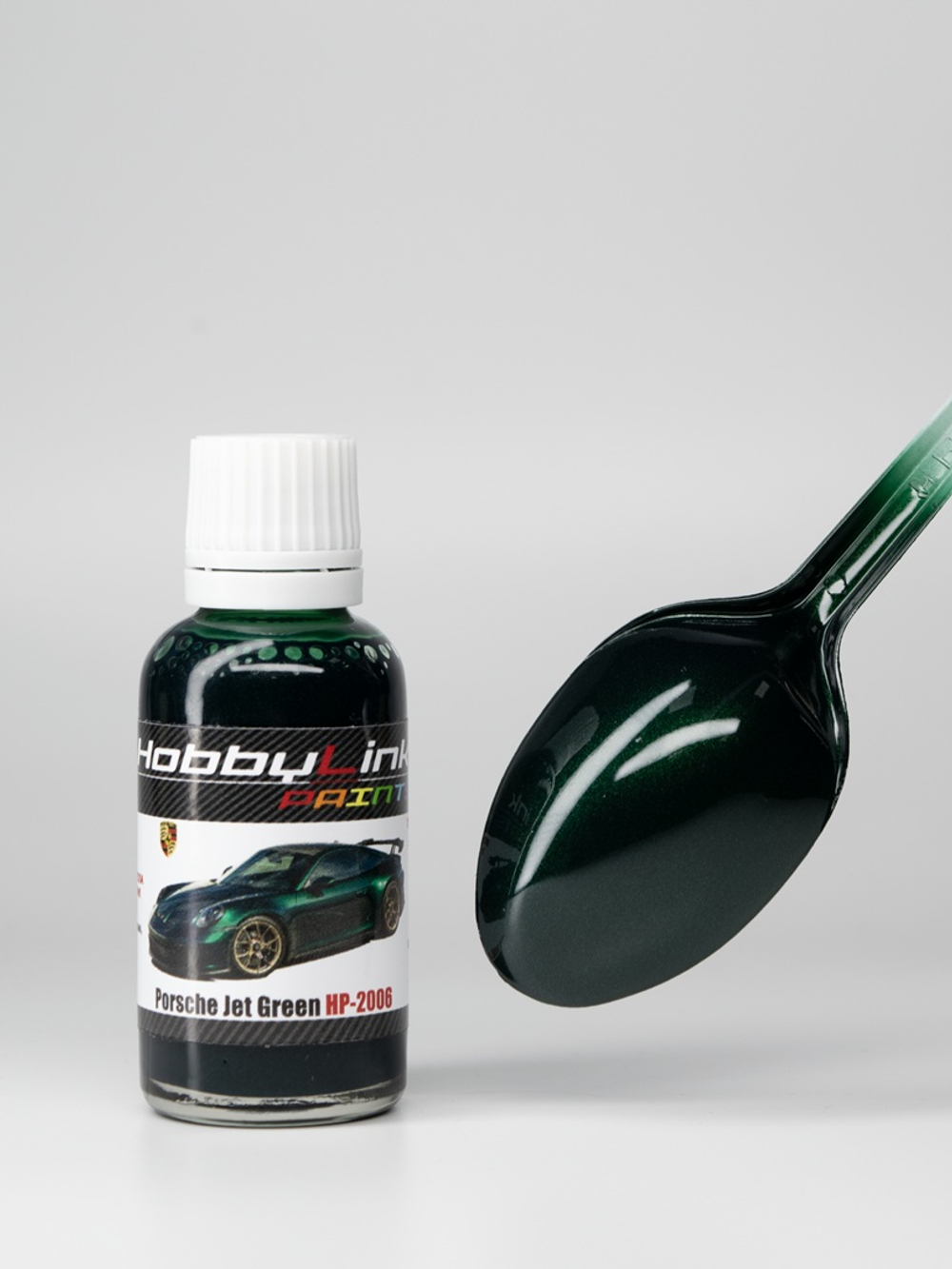 Краска лаковая HobbyLink Porsche Jet Green HP-2006
