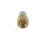 Муфта для МП/PE-X труб латунь пресс Дн 20х1/2" ВР RM109 Giacomini RM109Y037