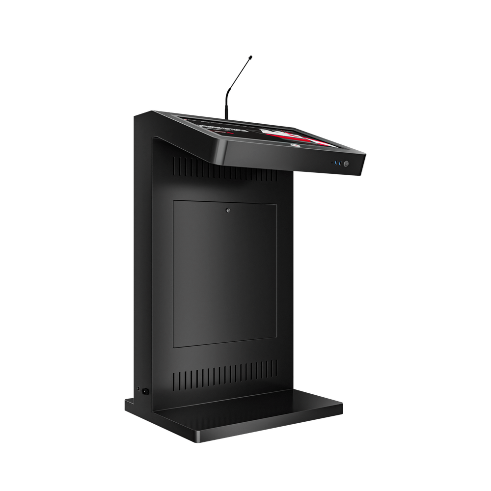 Интерактивная трибуна Double 27" с рекламным дисплеем