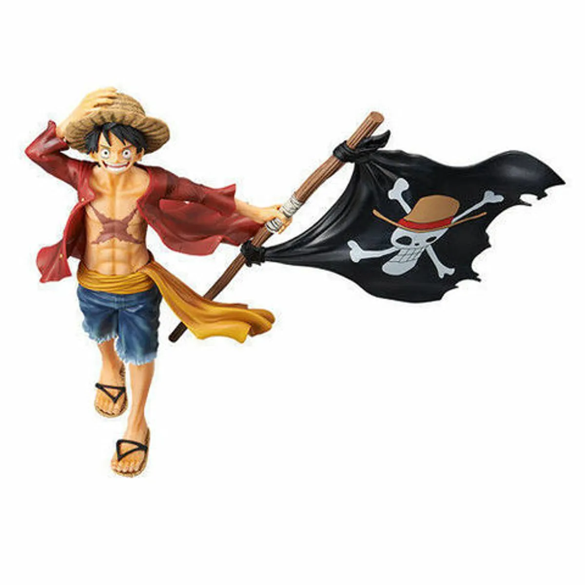 Фигурка One Piece - Monkey D. Luffy || Луффи с флагом