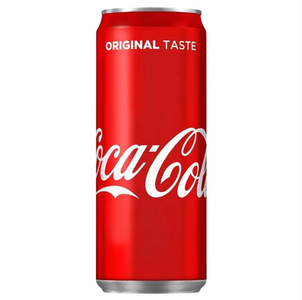 Напиток газированный Coca Cola Польша тонкая банка 330мл