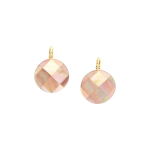 Серьги Nature Bijoux, San Lazzaro, с перламутровой мозайкой, NB25.2-12-90298 (бежевый)