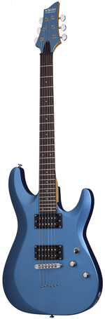 Schecter C-6 DELUXE SATIN METALLIC LIGHT BLUE