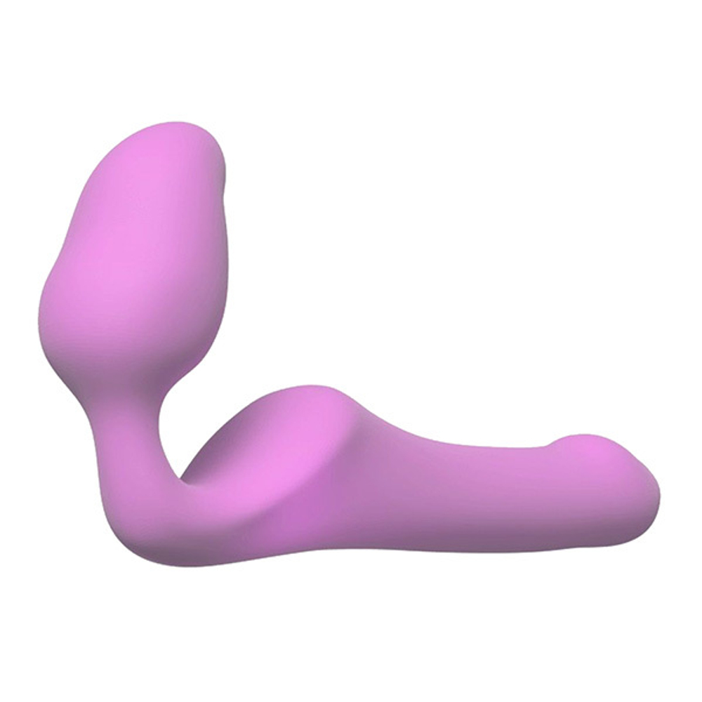 Сиреневый безремневой страпон Adrien Lastic Queens S