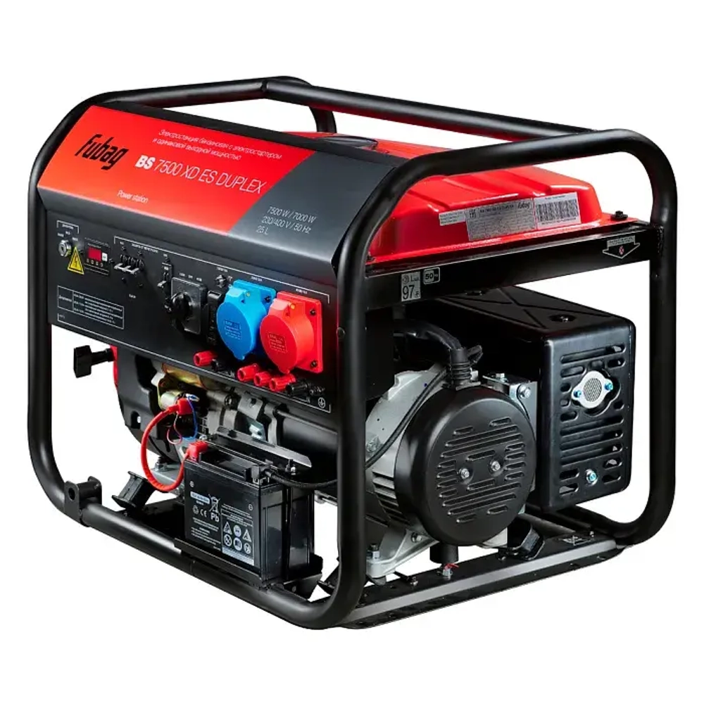 Бензиновый генератор FUBAG BS 7500 XD ES DUPLEX