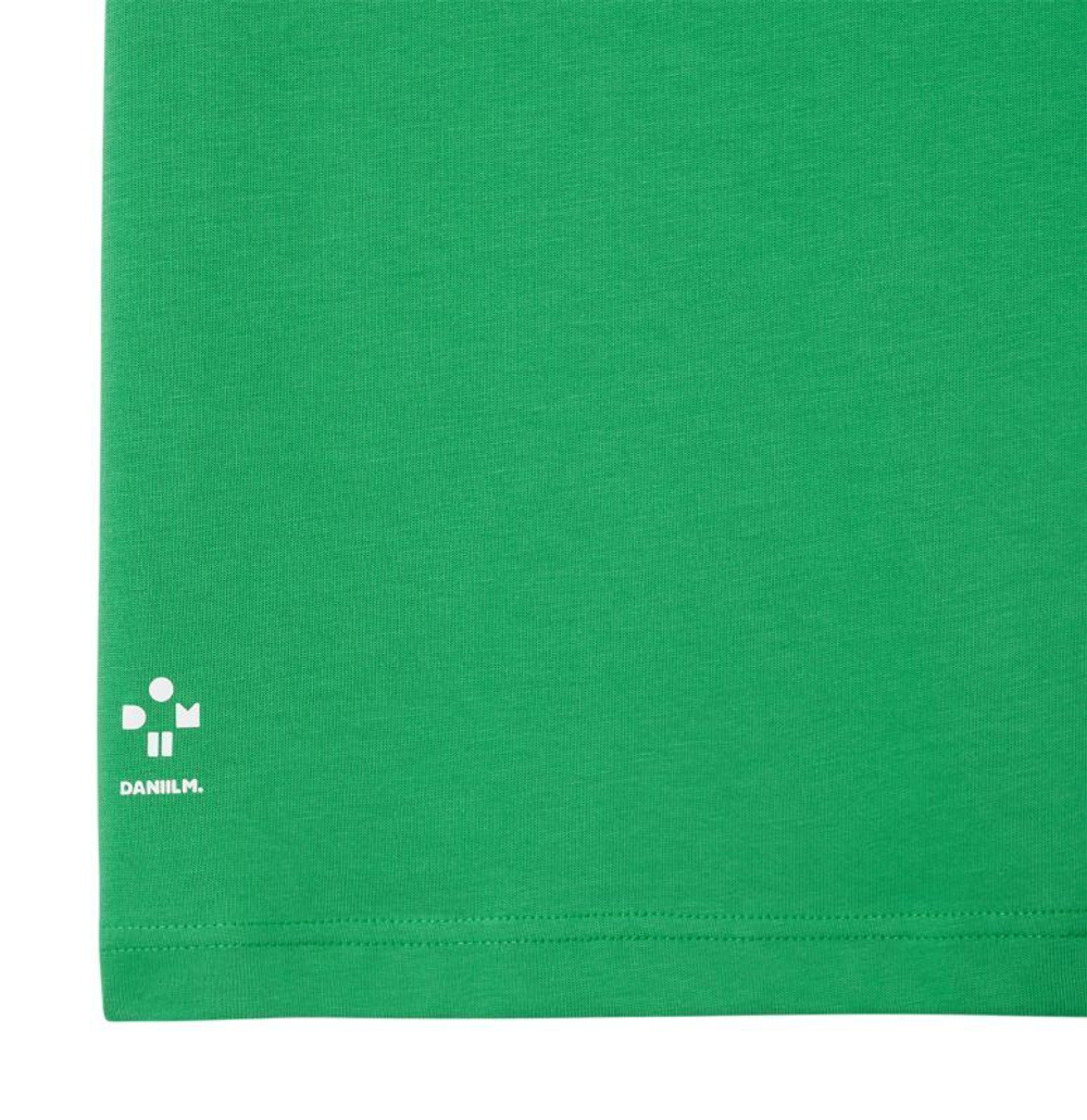 Мужская теннисная футболка Lacoste Tennis x Daniil Medvedev - зеленый
