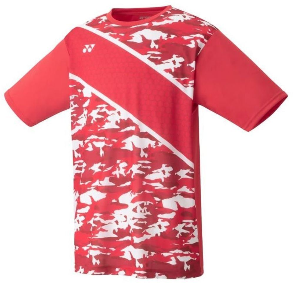 Футболка мужская теннисная Yonex Men's T-Shirt - flash red
